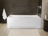 BESCO Obudowa do wanny UNI Ryfle White 140 #OAP-140UNIR