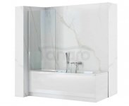 REA - Parawan nawannowy stały LAGOS FIX 80 Chrom