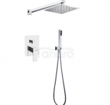 LAVEO Bateria natryskowa podtynkowa z zestawem KVADRATO BLQ_002P