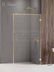NEW TRENDY Kabina ścianka prysznicowa walk-in AVEXA GOLD SHINE 140x200 EXK-4320