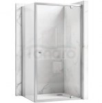 REA - Kabina Prysznicowa PRIMO SWING CHROM uchylne drzwi 90 + ścianka 70