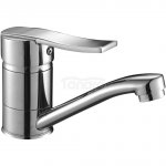 KUCHINOX - Bateria umywalkowa MADERA stojąca z ruchomą wylewką Chrom  BQM_026D