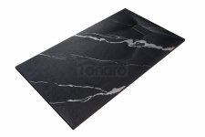 BESCO Brodzik prostokątny 180x90 Vexo Marble Black 180 VMB-180-90-P