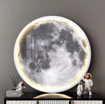 TOOLIGHT Lampa sufitowa APP1806-CW Moon plafon LED BIAŁA