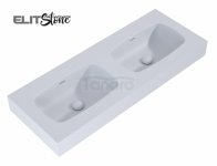 ELITA UMYWALKA DIMPLE 120 DUO ŚCIENNA, MARMUR STONE MATT 168885/RE041200027040