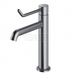 OMNIRES  bateria umywalkowa, 23 cm (głowica 25 mm) Inclusive Design nikiel szczotkowany Y1212CID-NI