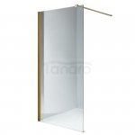 HYDROSAN - Ścianka prysznicowa Walk-In SH07B 80 GOLD / ZŁOTA