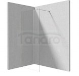 DEANTE - Ścianka prysznicowa PRIZMA walk-in 120 cm chrom  KTJ_032P