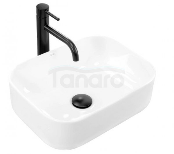 REA - Umywalka nablatowa DEMI Mini White