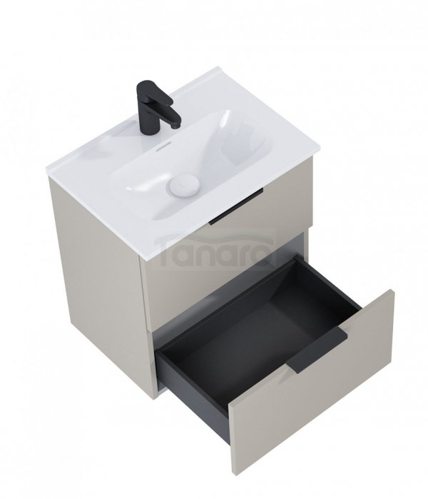 ELITA Zestaw z umywalką SET STREET PLUS 2S  50 x 53 x 34 (cm) FUME MATT PDW 168900/RE020500107020