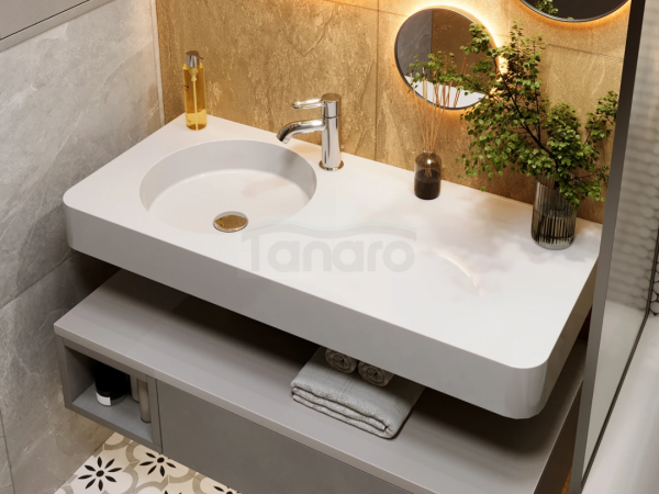 MIRAGGIO Umywalka LOOP 1000х450х117 L 8813930