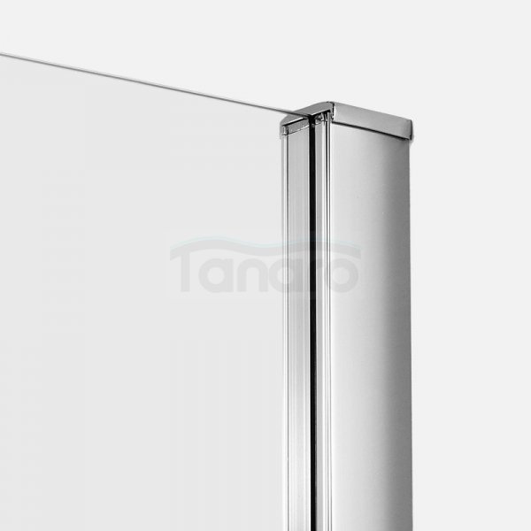 NEW TRENDY Drzwi prysznicowe przesuwne szkło 6mm PRIME 110x200  D-0300A/D-0301A