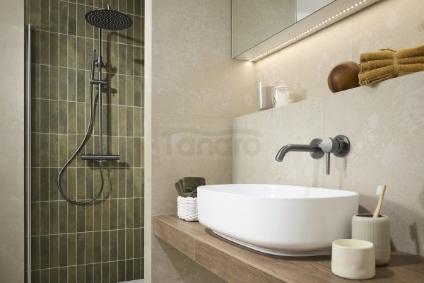 ARMATURA KRAKÓW KFA Bateria umywalkowa podtynkowa MOZA GUN METAL GREY 5039-810-61