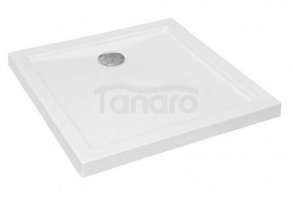 PIRAMIDA - Brodzik akrylowy 90 x 90 x 3 cm 5,5 cm AQUARIUS