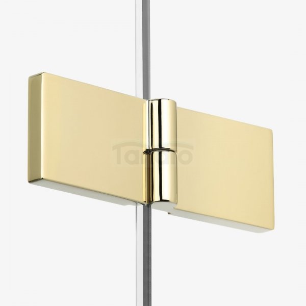 NEW TRENDY Drzwi wnękowe NESTA LIGHT GOLD 1D P 90x200 czyste 6mm Active Shield 2.0 D-0910A