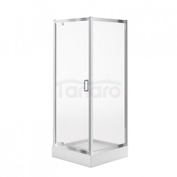 CERSANIT - Set B619 - kabina ARTECO kwadratowa 80x80x190 z brodzikiem TAKO 80x16  S601-133