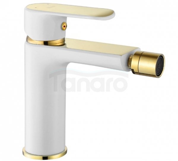REA - Bateria bidetowa BLOOM BLOOM White-Gold/Biało-Złota