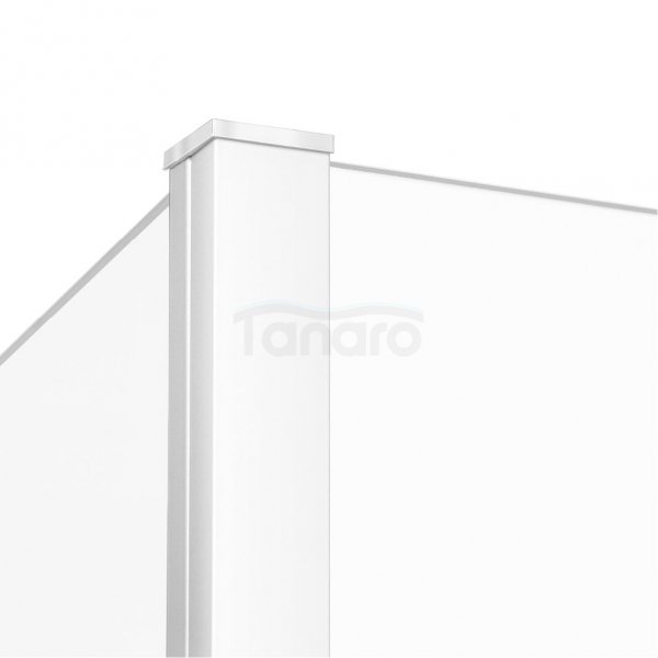 NEW TRENDY Ścianka walk-in NEW MODUS WHITE 80x200 ze ścianką boczną 30 cm EXK-2239/EXK-0246
