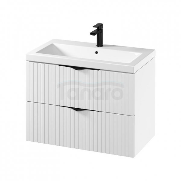CERSANIT ZESTAW SET C143 TIRSO 80 BIAŁY MATOWY (SZAFKA + UMYWALKA) S801-547