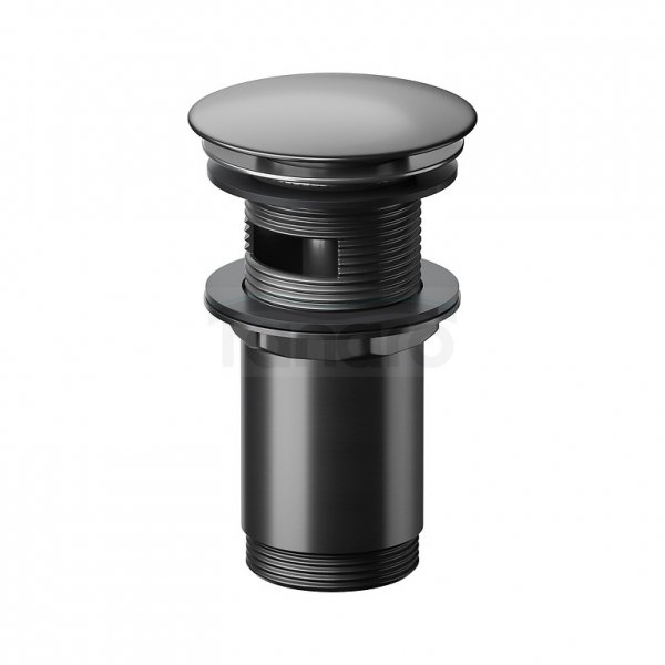 CERSANIT AUTOMATYCZNY UNIWERSALNY KOREK KLIK-KLAK CZARNY GUN METAL S951-705