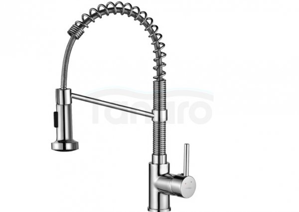 KUCHINOX - Bateria zlewozmywakowa LOCO stojąca, sprężyna  chrom  BQC_06SD