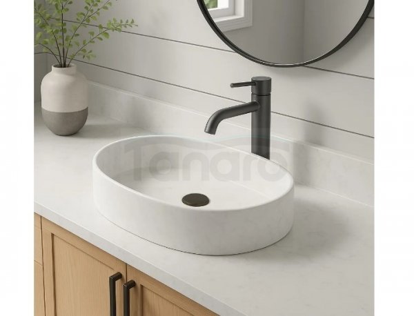 REA - Bateria umywalkowa LUNGO Tytan Wysoka