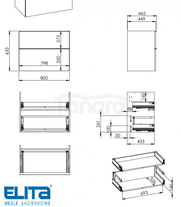 ELITA KOMODA LOOK 80 2S FUME MATT PDW 168593