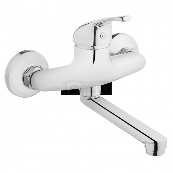 INVENA - Bateria zlewozmywakowa ścienna PEREA BC-05-K01-Q