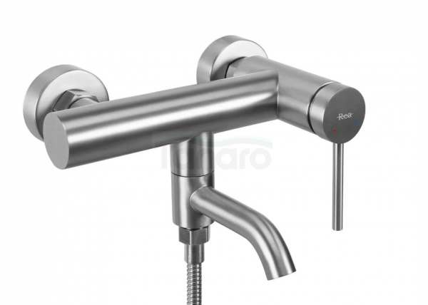 REA - Bateria wannowa CLIF Nikiel szczotkowany Inox