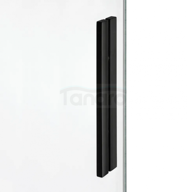 NEW TRENDY Drzwi wnękowe 170x200 Softi X Black, drzwi podwójne, przesuwne, typu &quot;soft close&quot; EXK-5373