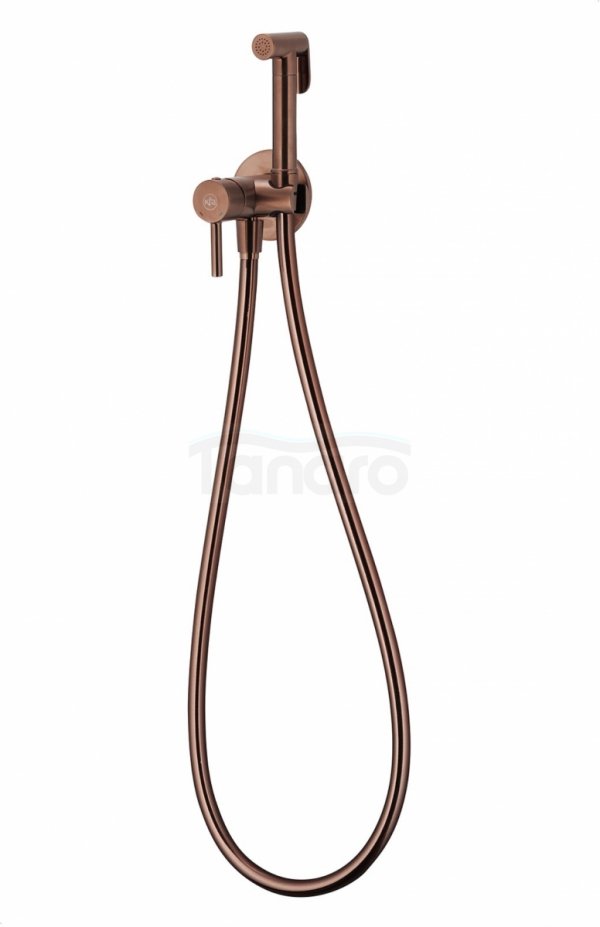 ARMATURA KRAKÓW KFA Bateria bidetowa podtynkowa MOZA ROSE GOLD/MIEDŹ SZCZOTKOWANA 5039-512-34