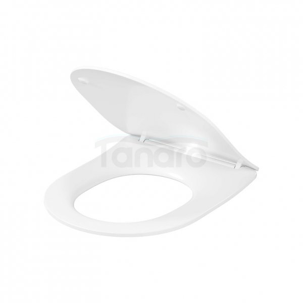 CERSANIT SET C821: MISKA ZAWIESZANA CITY PRO OVAL CERSANIT VORTEX Z DESKĄ DUROPLASTOWĄ MOONWAY SPOT SLIM PODŚWIETLANĄ LED S4004-137