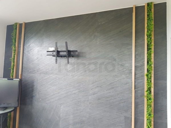 Fornir kamienny Line Black 122x61x0,2 cm