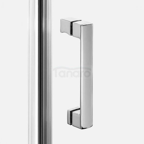 NEW TRENDY DRZWI WNĘKOWE NESTA CHROME, DRZWI POJEDYNCZE 90x200 1P D-0849A
