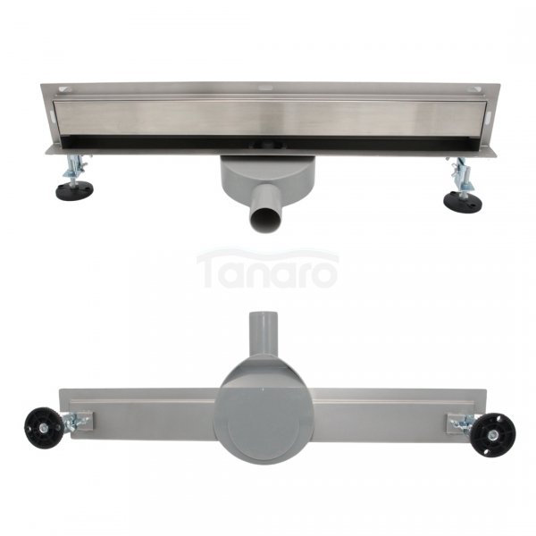 AQUALINE Odpływ liniowy ŚCIENNY OBROTOWY 360° - 120 cm SR041200