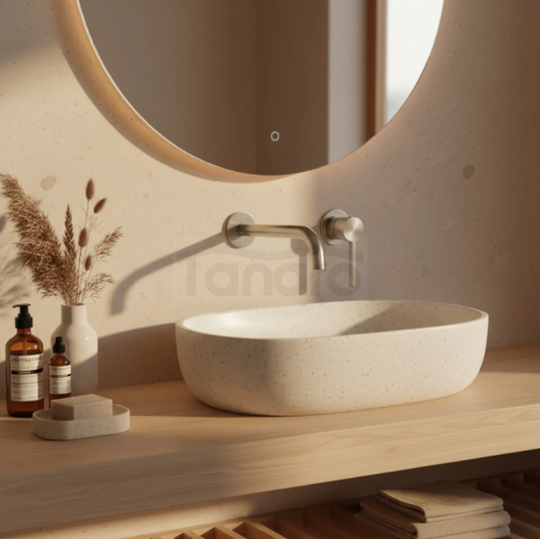 REA Bateria Umywalkowa Podtynkowa Rea Foster Nikiel Szczotkowany