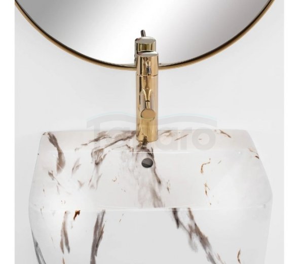 REA - Umywalka Ceramiczna Wolnostojąca ARIS Marble