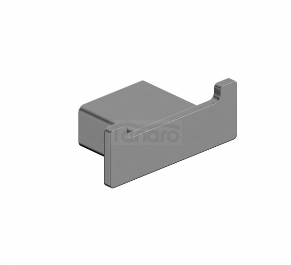 ARMATURA KRAKÓW KFA wieszak punktowy podwójny GUN METAL GREY 864-032-61