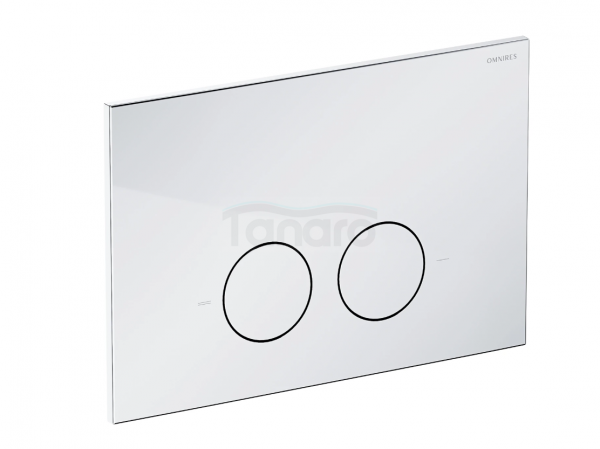 OMNIRES STRONGFRAME stelaż podtynkowy do miski toaletowej + MINIMAL przycisk spłukujący FLUSH SET chrom połysk STFWC1M-RCR