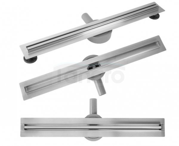REA - Odpływ Liniowy NEOX SLIM PRO Stal Szczotkowana 60