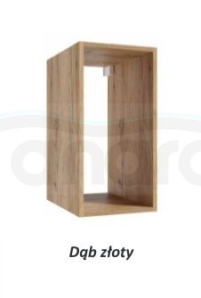 AQUAFORM - moduł szafkowy otwarty OTTIMA 30x60x44 Dąb złoty  AQ.401-1603090