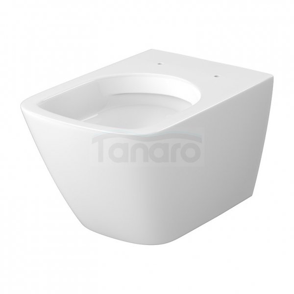 CERSANIT SET C200: MISKA ZAWIESZANA CITY PRO SQUARE VORTEX Z DESKĄ DUROPLASTOWĄ SLIM S701-884