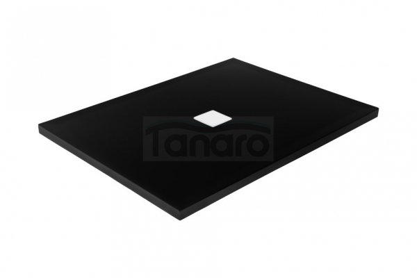 BESCO - Brodzik prysznicowy NOX BLACK ULTRASLIM  140X90X3