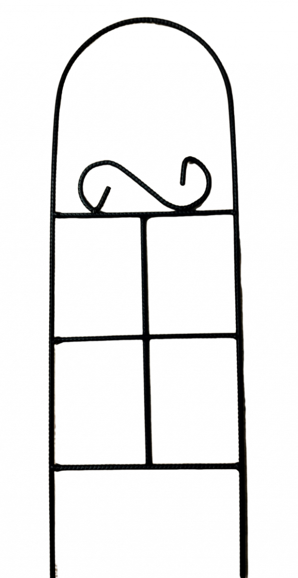 Podpórka podpora do roślin kwiatów pnących metal 22x60 cm