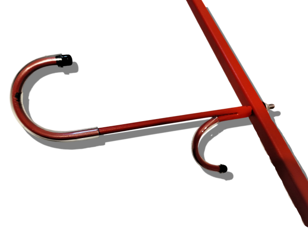 Wieszak na rowery ścienny na 3-6 rowerów rowery WS MetalFab