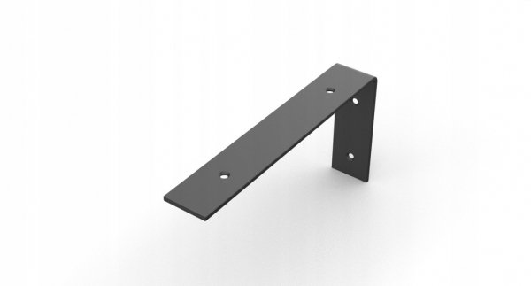 Wspornik Półki loft pod Półkę 40 cm Wieszak Uchwyt 50MM