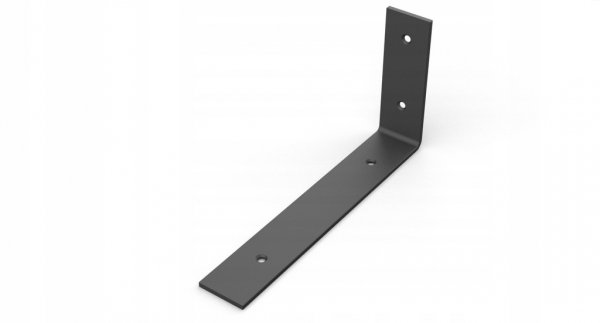 Wspornik Półki loft pod Półkę 40 cm Wieszak Uchwyt 50MM