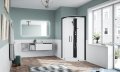 Novellini Glax 1 2.0 kabina standard 90x90 czarna G21R90MF-1HH