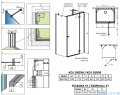 Radaway Essenza Brushed GunMetal Kdj+S kabina 80x120x80cm prawa szczotkowany grafit 1384051-01-01/1385024-92-01R/1384051-01-01