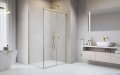Radaway Idea 8 Kdj Brushed Gold kabina 130x100cm prawa szczotkowane złoto 10340670-99-01R/10350603-01-01/10360100-01-01L